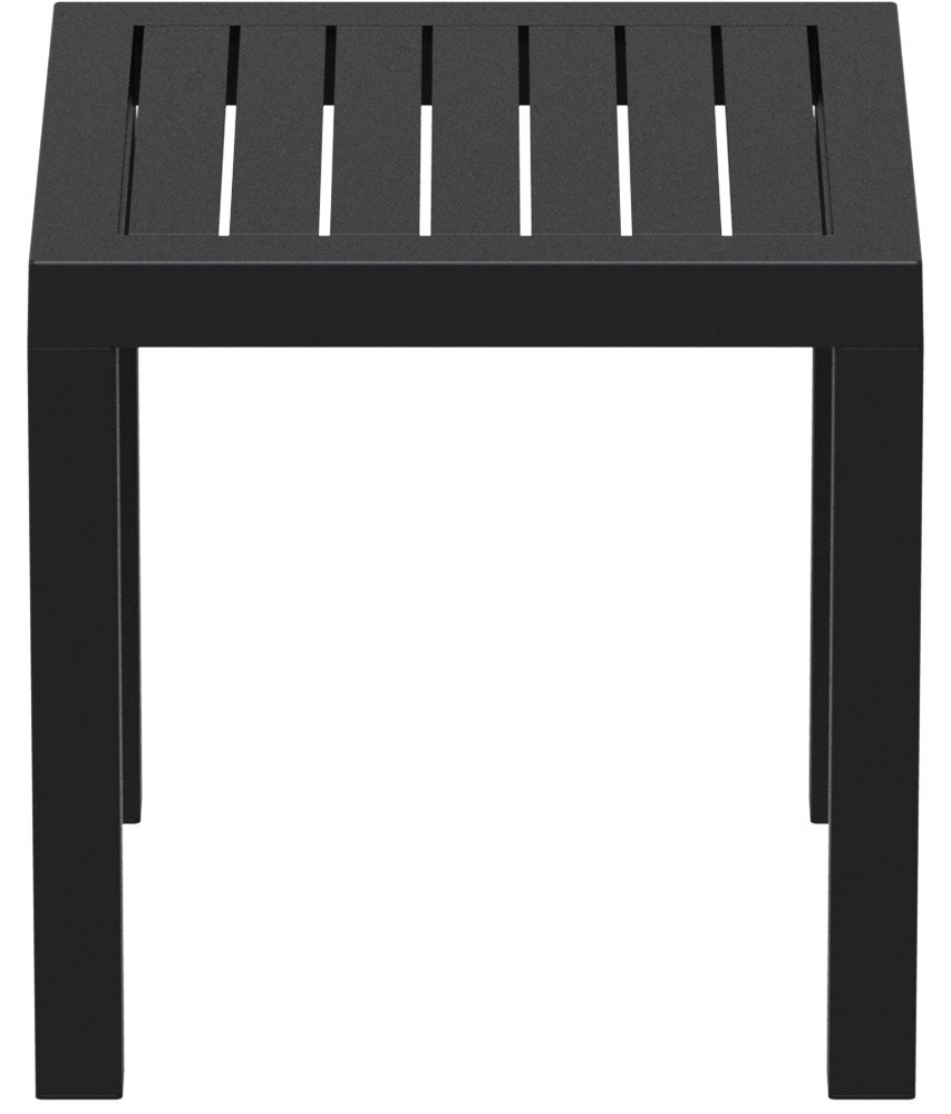 Столик пластиковый для лежака Ocean Side Table (Черный) 2