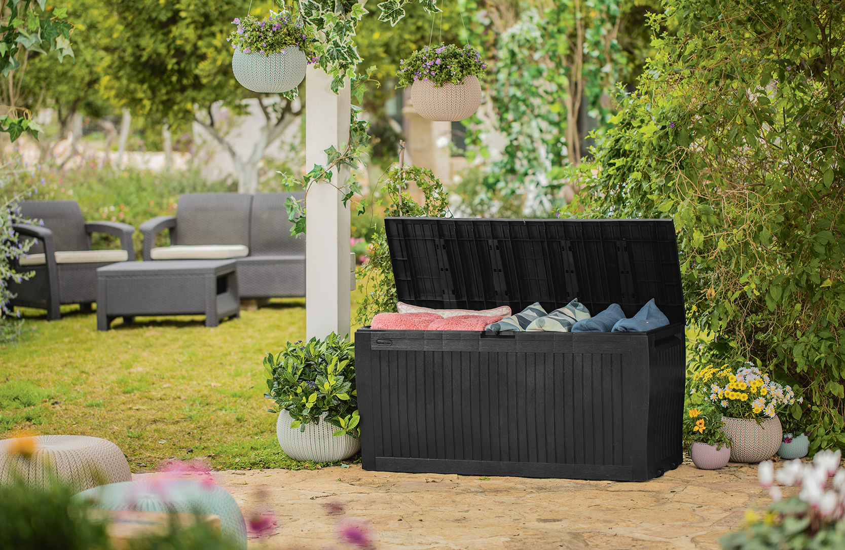 Сундук Comfy Storage Box 270L 17202623 (Графит) 3