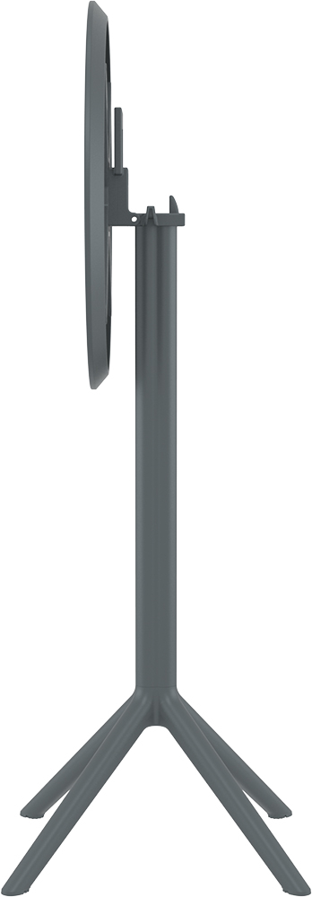 Стол пластиковый барный складной Sky Folding Bar Table 60 (Темно-серый) 5
