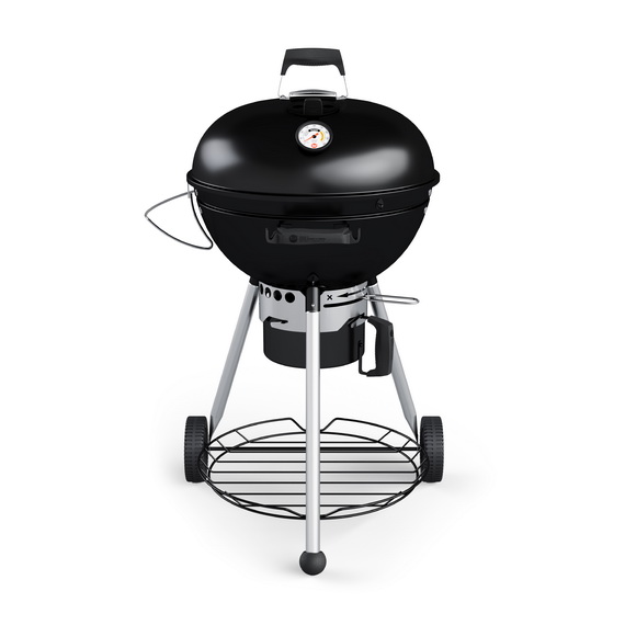 Гриль угольный Teriberka 57 Slow 'N Sear Jet Black Classic (Черный)