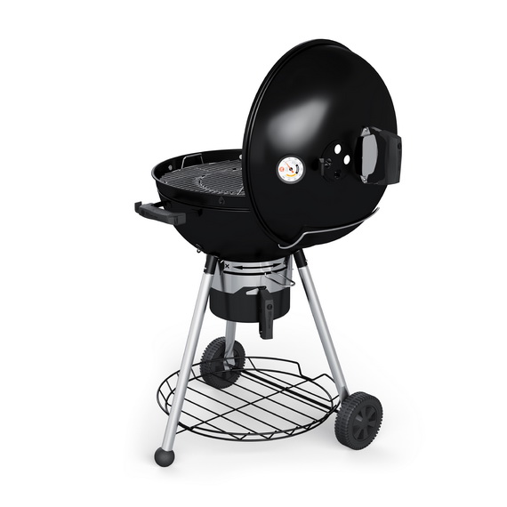 Гриль угольный Teriberka 57 Slow 'N Sear Jet Black Classic (Черный) 6