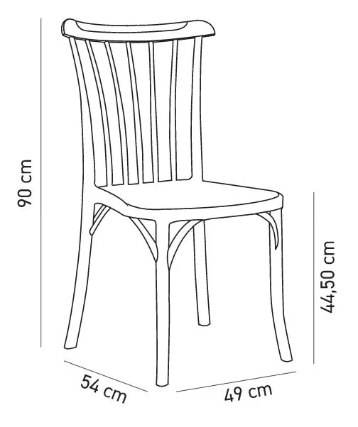 Стул CHAIR GOZO (Белый) 3