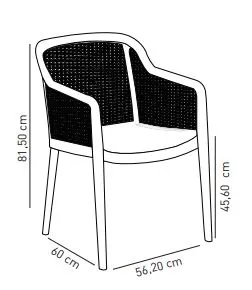 Стул ARMCHAIR OCTA (Белый) 4