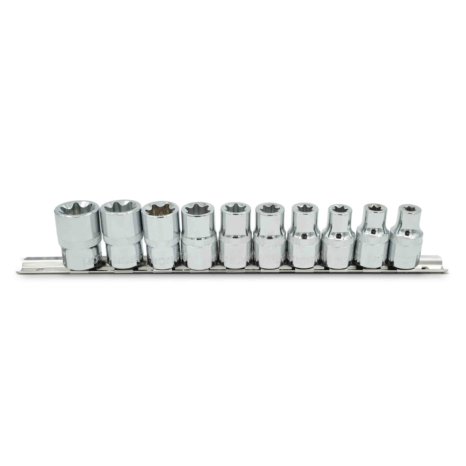 Набор головок на держателе, 1/2", TORX E8-E24, L-38 мм, 10 предметов 4