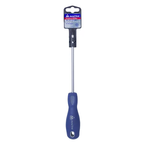 Отвертка крестовая Phillips 2х150 мм, держатель МАСТАК 041-02150H 2