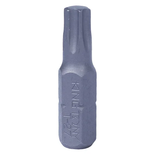 Вставка (бита) торцевая 1/4;, TORX, T27, L = 25 мм KING TONY 102527T 2