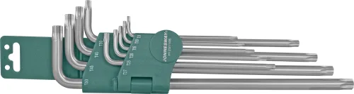 Комплект угловых ключей Torx Extra Long Т9-Т50, 1 S2 материал, 10 предметов 2