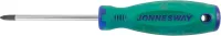 Отвертка стержневая крестовая ANTI-SLIP GRIP, PH2х100 мм Jonnesway D71P2100