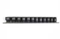 Набор ударных головок 3/8" 12 пр., 8-22 мм, на линейке Licota ASA-31001