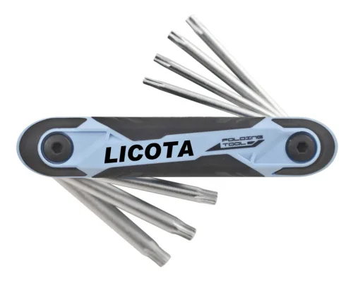 Набор складных ключей Torx, 7 пр.,  T10-T40 2